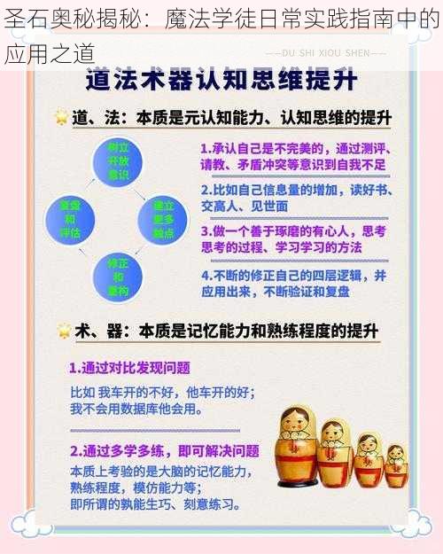 圣石奥秘揭秘:魔法学徒日常实践指南中的应用之道